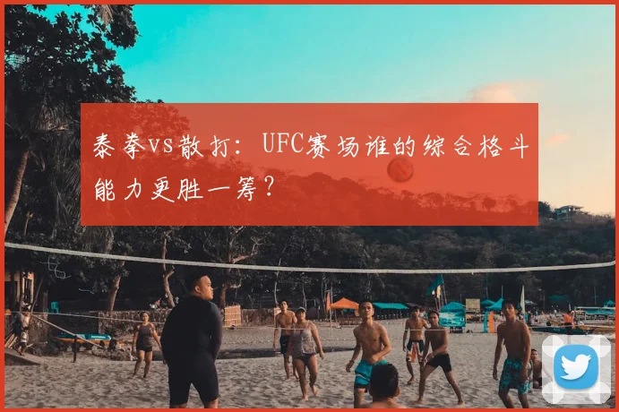 泰拳vs散打：UFC赛场谁的综合格斗能力更胜一筹？